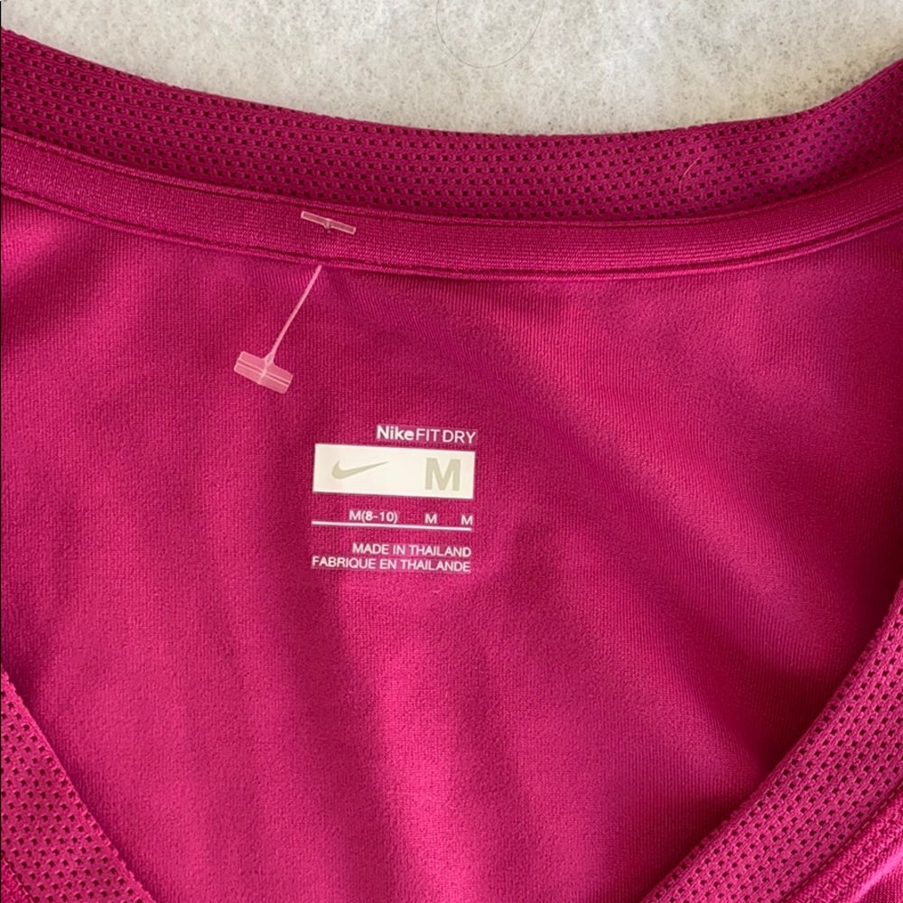 Nike Top NWT - Dri-Fit Pink Size M NWT - Picture 4 of 6